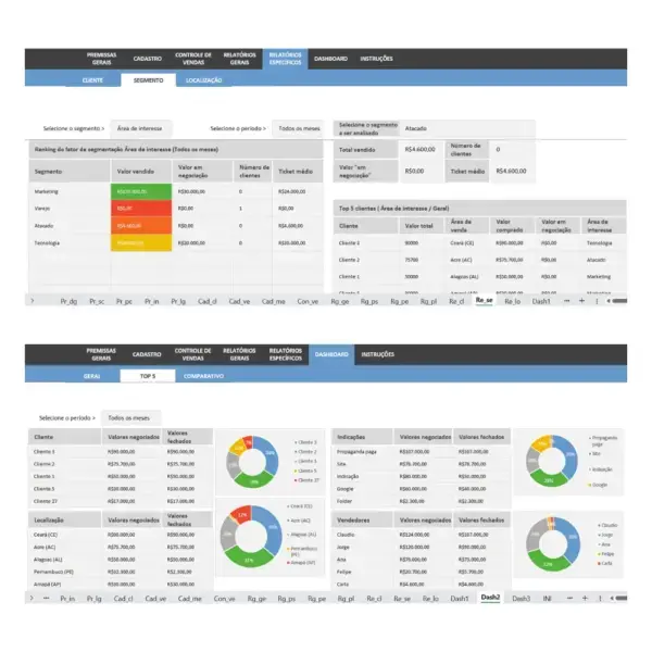 Client Control Template: Efficient and Easy-to-Use Spreadsheet