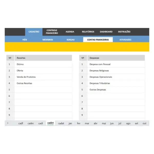 Financial Spreadsheet for Churches: Manage Your Church Finances Efficiently