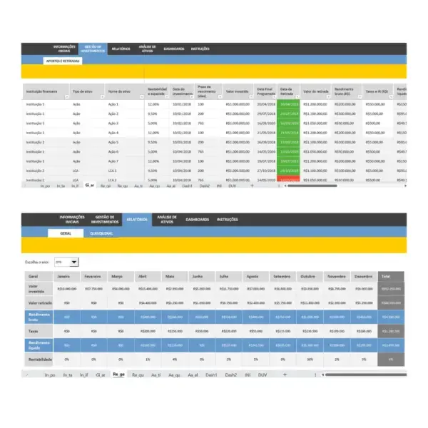 Spreadsheet to Manage Investment Portfolios: Optimise Your Investments with This Tool